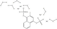 Diphosphate CAS de sodium de Menadiol 6700-42-1 intermédiaires pharmaceutiques