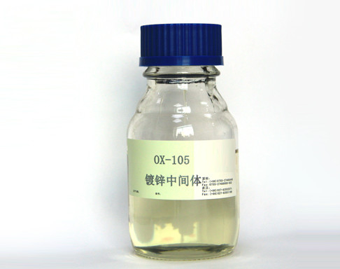 Intermédiaire d'électrodéposition de zinc de chlorure de potassium OX-105 ; haute température et sel