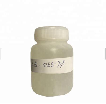SLES Surfactant sodium lauryl sulfate 70 pour détergent cosmétique