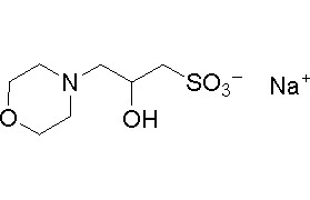 Sel acide de sodium de CAS 79803-73-9 MOPSO-NA 3-Morpholino-2-Hydroxypropanesulfonic