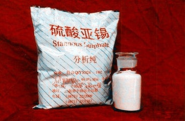 Utilisation industrielle plaquant le sulfate stanneux 7488-55-3 de matières premières
