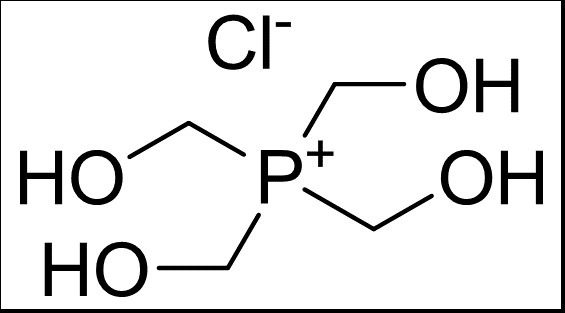 Chlorure Tetrakis-hydroxyméthylique THPC sans couleur ou Straw Yellow Liquid de phosponium de CAS 124-64-1