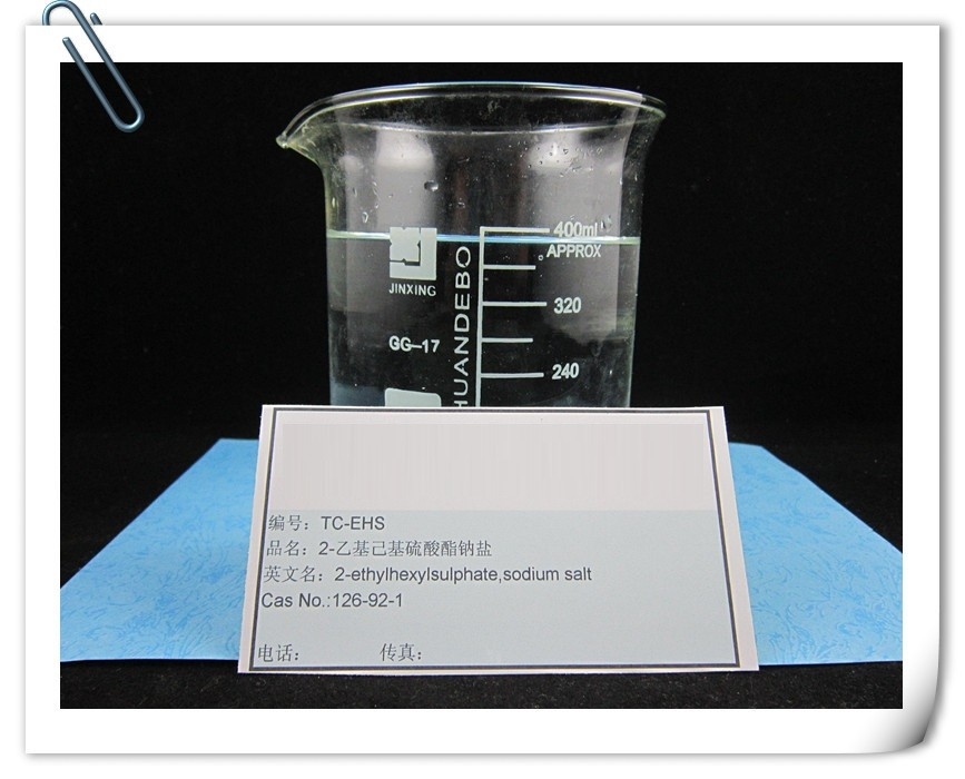 CAS 126-92-1 Sulfate d'éthyle hexyle de sodium C8H17NaO4S TC-EHS