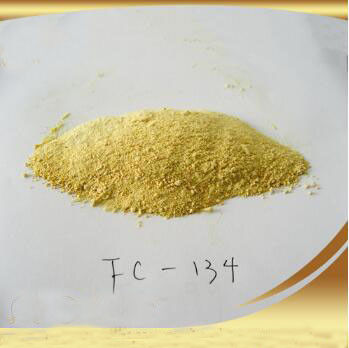Iodures sulfonyles alkyliques d'ammonium quaternaire de Perfluoro de produits chimiques dérivés du fluor jaunâtres de poudre