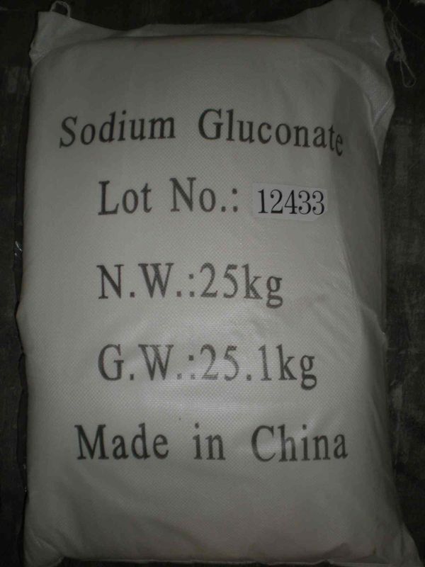 527-07-1 gluconate de sodium plaquant les matières premières pour le traitement de surface métallique