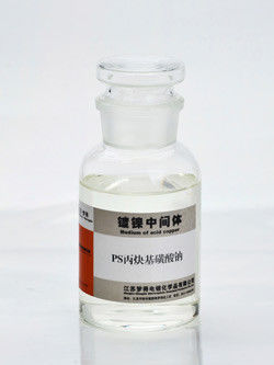 Sulfonate liquide jaunâtre clair de Propyne de sodium de CAS 55947-46-1 ; Picoseconde