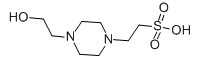 Acide sulfonique de CAS 7365-45-9 HEPES N-2-Hydroxyethylpiperazine-N-2-Ethane